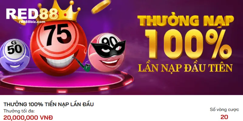 Khuyến Mãi RED88 - Các Voucher Xịn Dành Riêng Cho Thành Viên 2 Các khuyến mãi nạp tiền và hoàn tiền theo % cụ thể